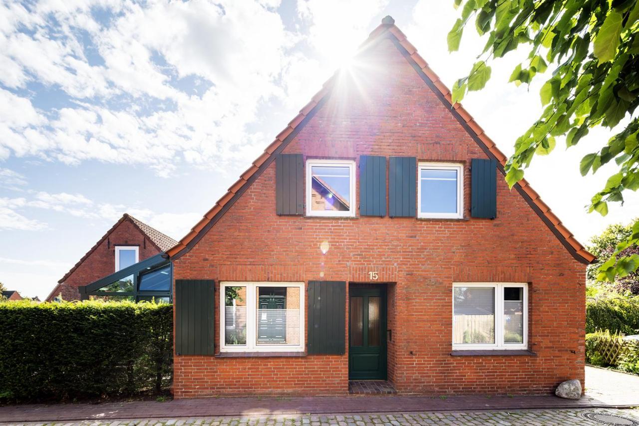 Villa Auszeithaus Pilsum mit großem Wintergarten - 8 Personen Krummhörn Exterior foto