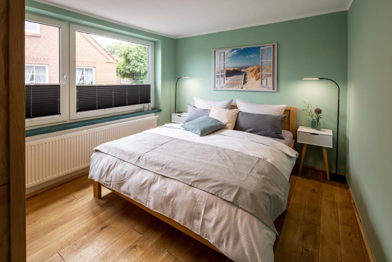 Villa Auszeithaus Pilsum mit großem Wintergarten - 8 Personen Krummhörn Exterior foto