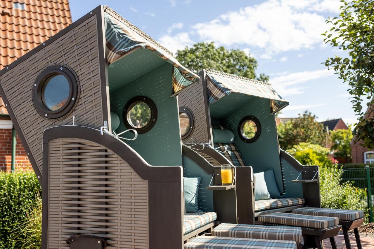 Villa Auszeithaus Pilsum mit großem Wintergarten - 8 Personen Krummhörn Exterior foto